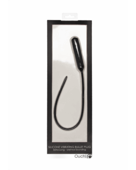 Silicone Vibrerende Bullet Plug Extra Lang