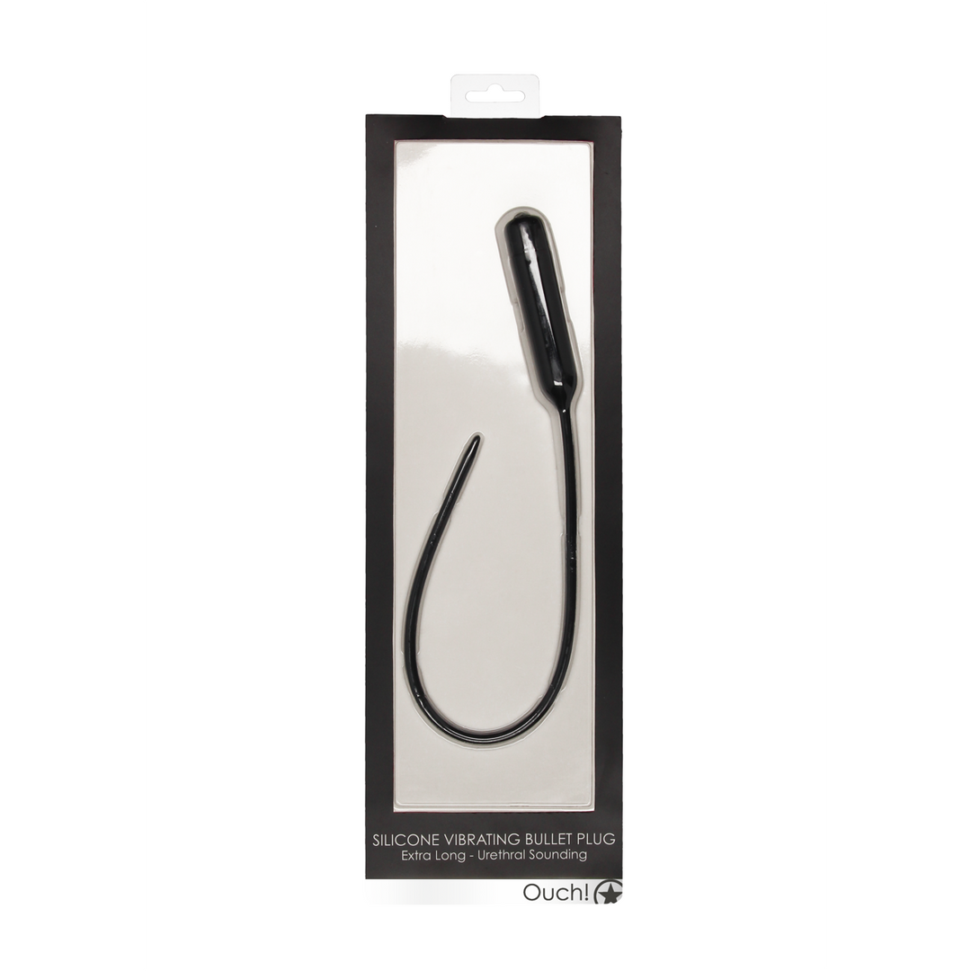 Silicone Vibrerende Bullet Plug Extra Lang - Afbeelding 2