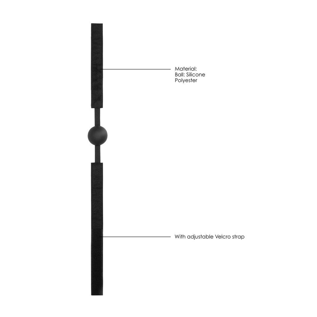 Verstelbare Siliconen Ballgag - Afbeelding 6