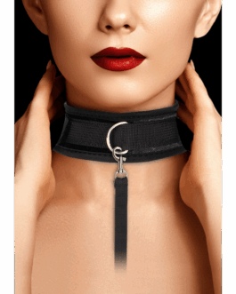 Velvet Verstelbare Halsband met Lijn