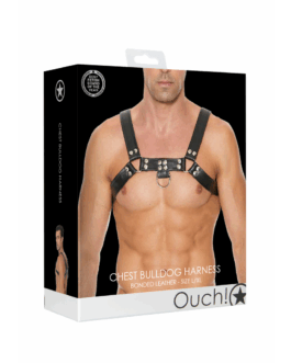 Bulldog Leren Borstharnas – L/XL