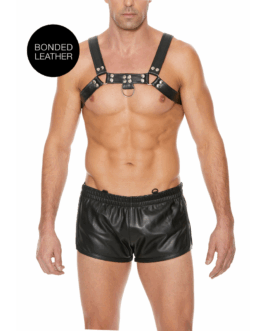 Bulldog Leren Borstharnas – L/XL