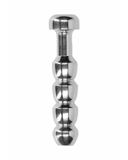 Ribbed Hollow Penis Plug – 0.4 / 10 mm