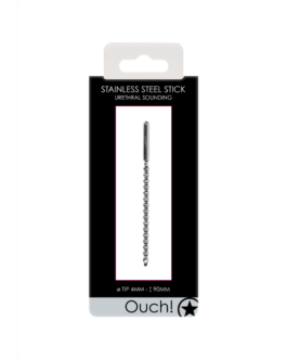 Metaal Beginners Penis Plug – 0.2 / 4 mm