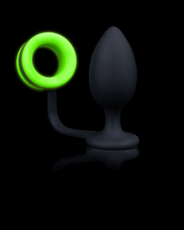 Buttplug met Cockring – Glow in the Dark