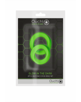 Cockring Set – Glow in the Dark – 2 Stuks