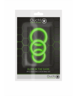 Cockring Set – Glow in the Dark – 3 Stuks