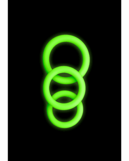 Cockring Set – Glow in the Dark – 3 Stuks