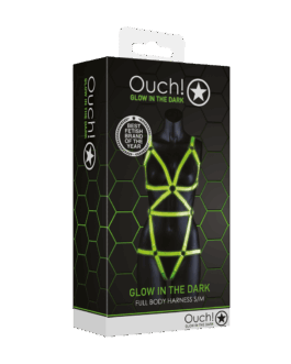 Lichaamsbedekkende Harnas – Glow in the Dark – S/M