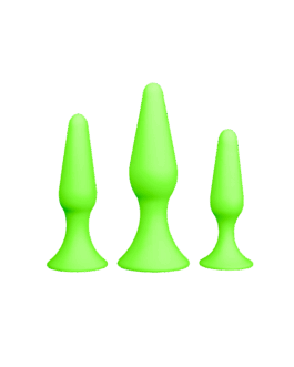 Butt Plug Set – Glow in the Dark
