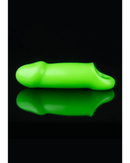 Gladde Dikke Rekbare Penis Huls – Glow in the Dark