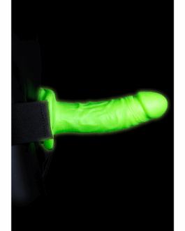 Realistische Strap-On Harnas – Glow in the Dark – 7 / 18 cm
