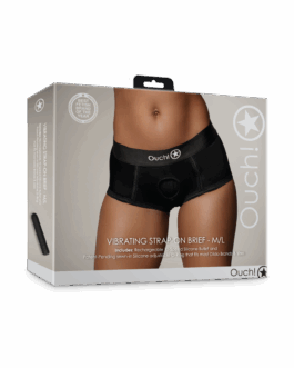 Vibrerende Strap-on Boxershort – M/L – Zwart