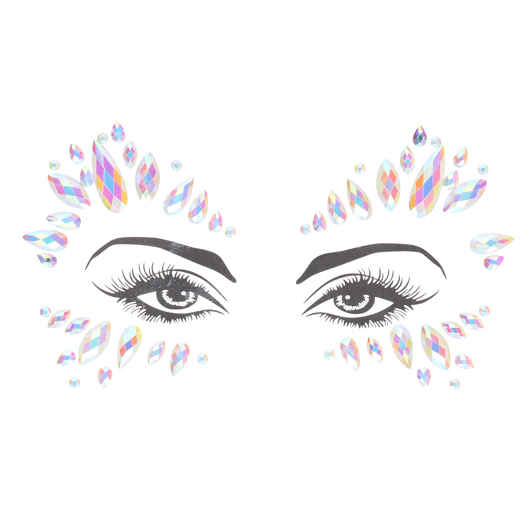 Lichaamsjuwelen Stickers - Gezicht