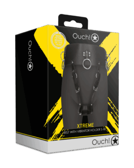 Riem met Vibrator Houder – Zwart