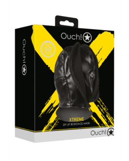 Ritsmasker Bondage – Zwart