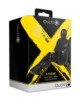 Body Bag met Nylon Bandjes – Zwart