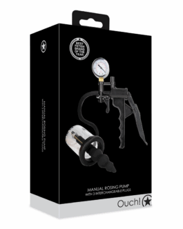 Handmatige Rosingpomp – Zwart