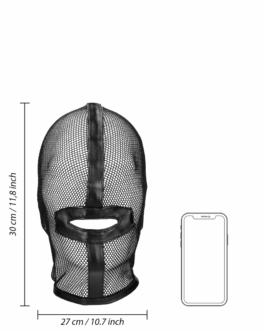 Visnetmasker – Zwart