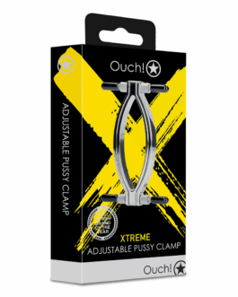 Verstelbare Pussy Clamp – Zilver