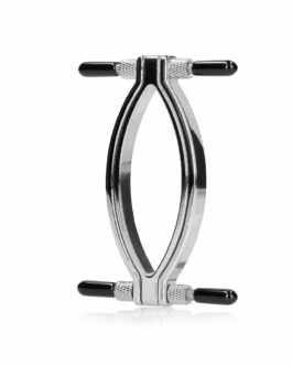 Verstelbare Pussy Clamp – Zilver
