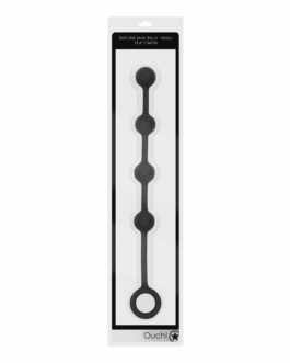 Siliconen Anale Ballen – Klein – Zwart