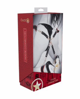 Milan Collectie – Hogtie Verbinders – Zwart/Rood