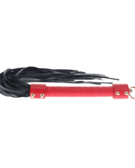 Milan Collectie – Flogger – Zwart/Rood