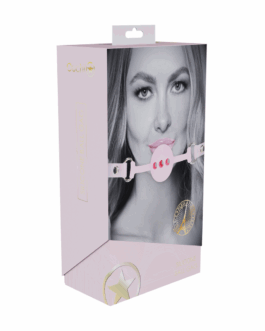 Paris Collectie – Siliconen Ball Gag – Roze