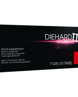 Diehard II Hardcore – Stimulerende Capsules – 10 Stuks