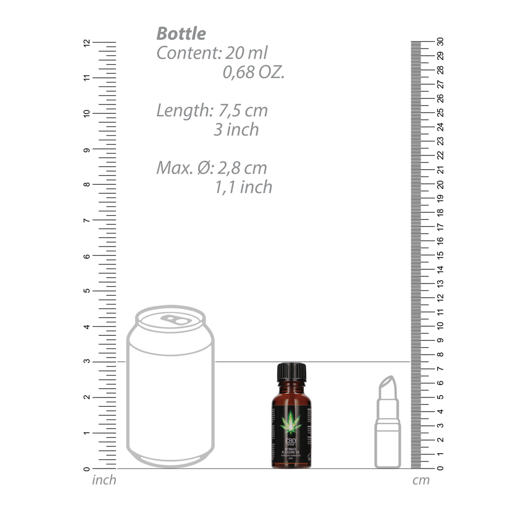 CBD Intimate Pleasure Oil - 0,7 fl oz / 20 ml - Afbeelding 6