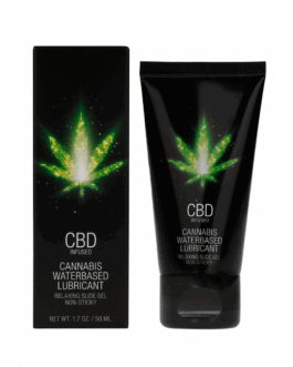 CBD Cannabis Waterbased Glijmiddel – 2 fl oz / 50 ml