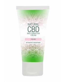 Natuurlijke CBD – Masturbatiecrème voor Haar – 2 fl oz / 50 ml