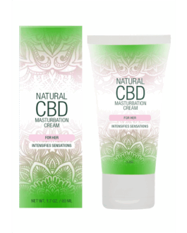 Natuurlijke CBD – Masturbatiecrème voor Haar – 2 fl oz / 50 ml