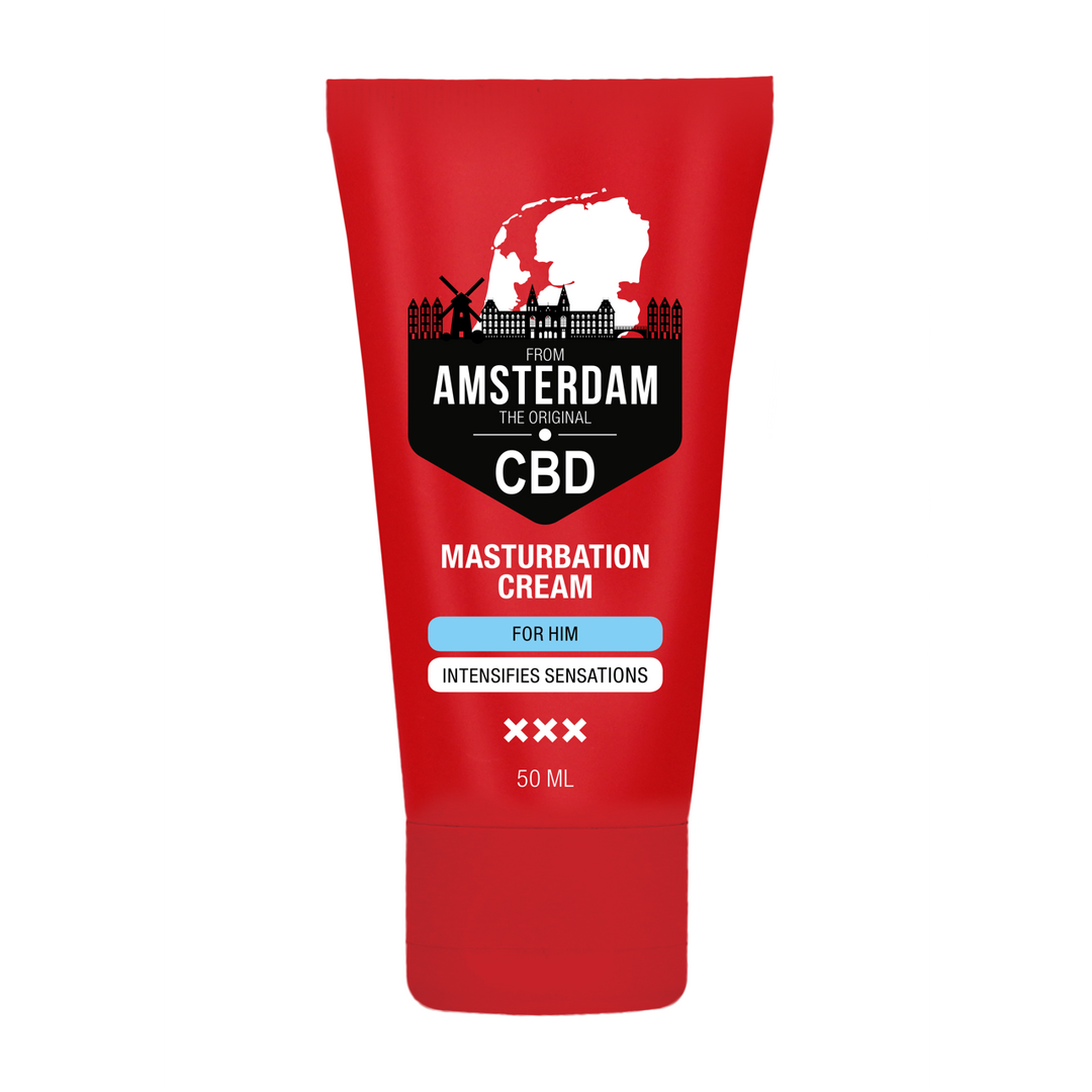 Originele CBD uit Amsterdam - Masturbeer crème voor Hem - 2 fl oz / 50 ml - Afbeelding 2