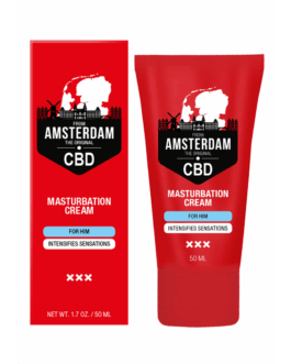 Originele CBD uit Amsterdam – Masturbeer crème voor Hem – 2 fl oz / 50 ml