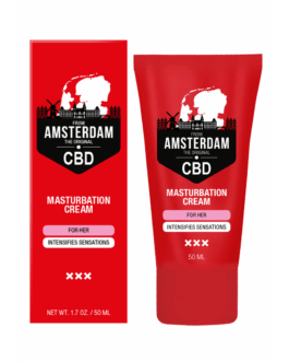 Originele CBD uit Amsterdam – Masturbatiecrème voor Haar – 2 fl oz / 50 ml