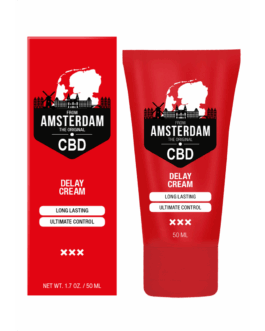 Original CBD uit Amsterdam – Delay Cream – 2 fl oz / 50 ml