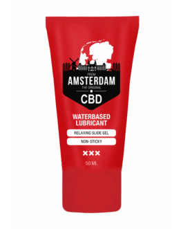 Originele CBD uit Amsterdam – Waterbasis Glijmiddel – 2 fl oz / 50 ml