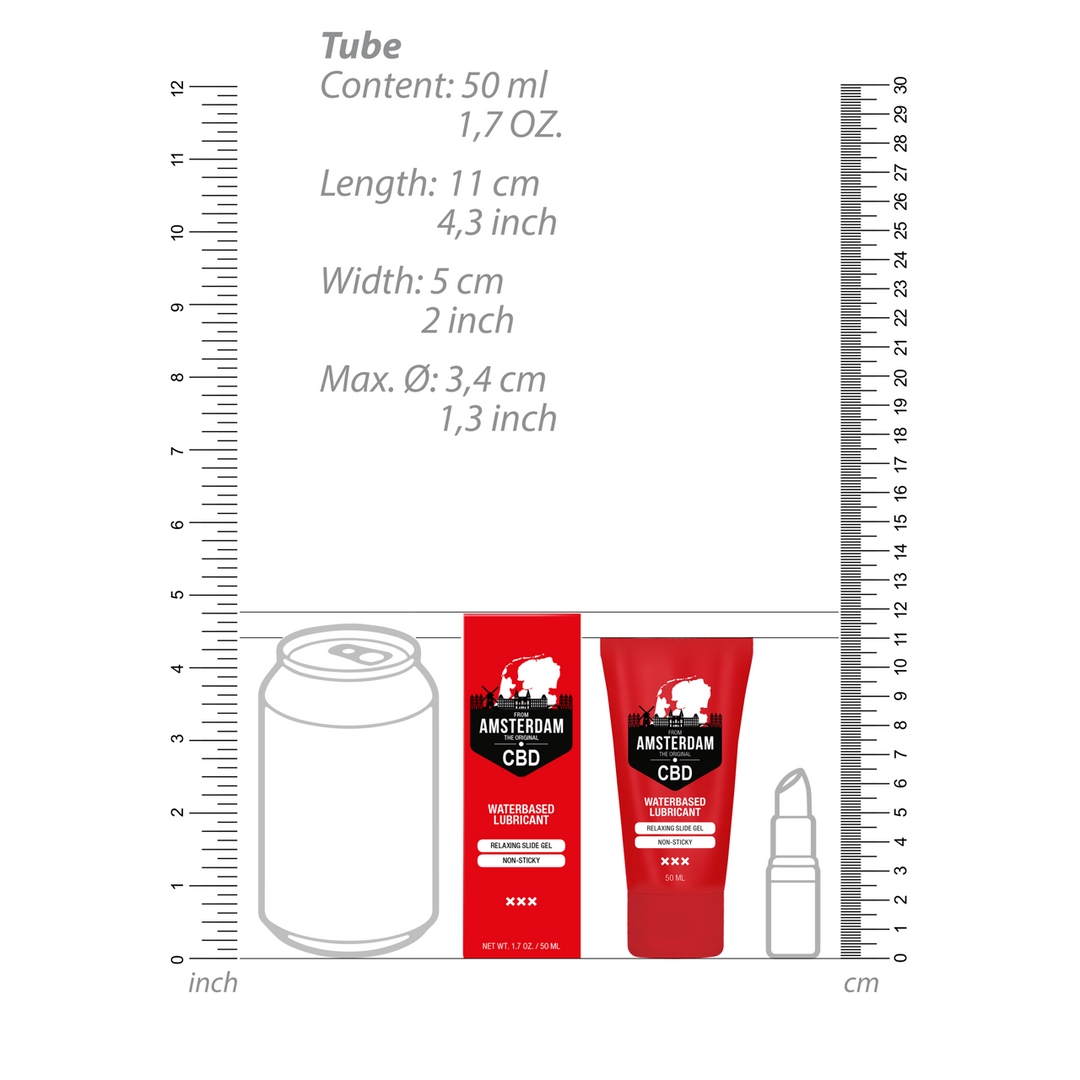 Originele CBD uit Amsterdam - Waterbasis Glijmiddel - 2 fl oz / 50 ml - Afbeelding 7