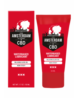 Originele CBD uit Amsterdam – Waterbasis Glijmiddel – 2 fl oz / 50 ml