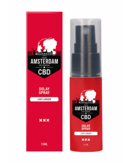 Original CBD uit Amsterdam – Delay Spray – 0,5 fl oz / 15 ml