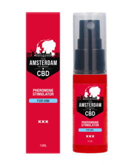 Original CBD Amsterdam Pheromone Stimulator voor Hem – 0,5 fl oz / 15 ml