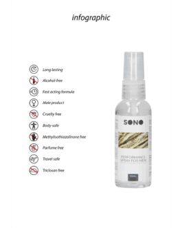 Performance Spray voor Mannen – 1.7 fl oz / 50 ml