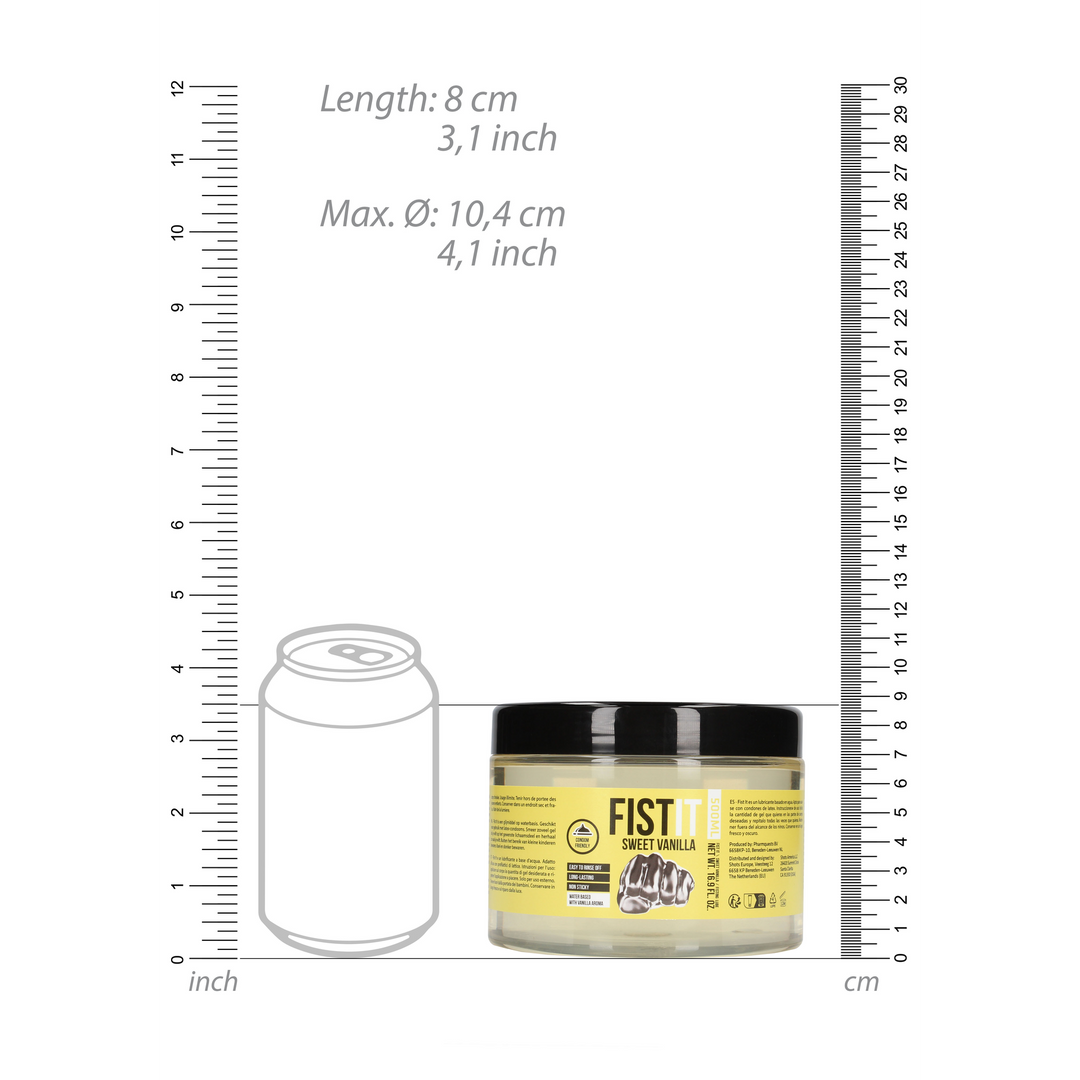 Extra Dikke Glijmiddel - Vanille - 17 fl oz / 500 ml - Afbeelding 5