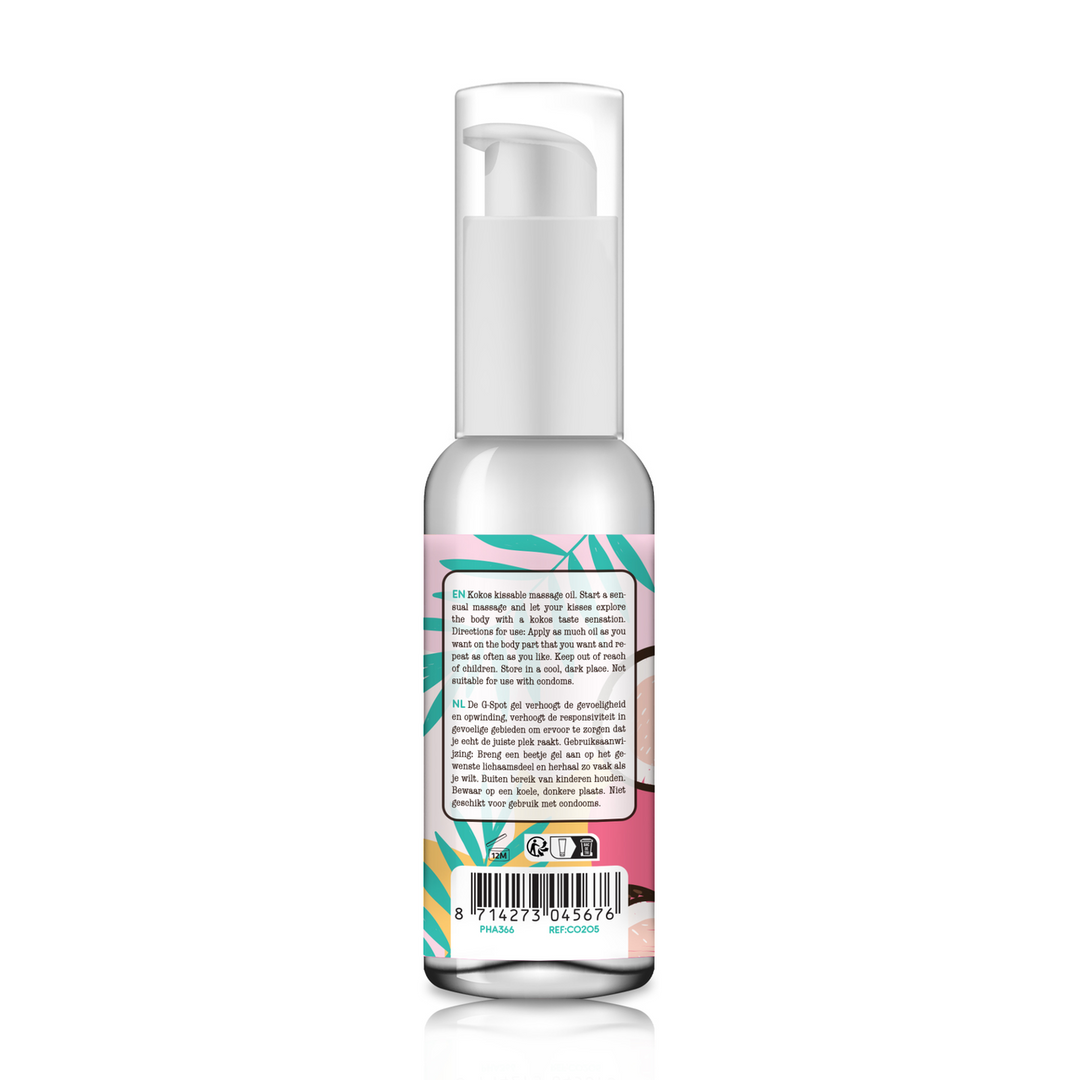 Kissable Oil - Kokosnoot - 1,7 fl oz / 50 ml - Afbeelding 2
