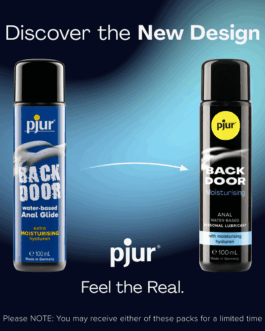 Backdoor Moisturising – Waterbased Anal Lubricant with Hyaluron – 3.4 fl oz / 100 ml