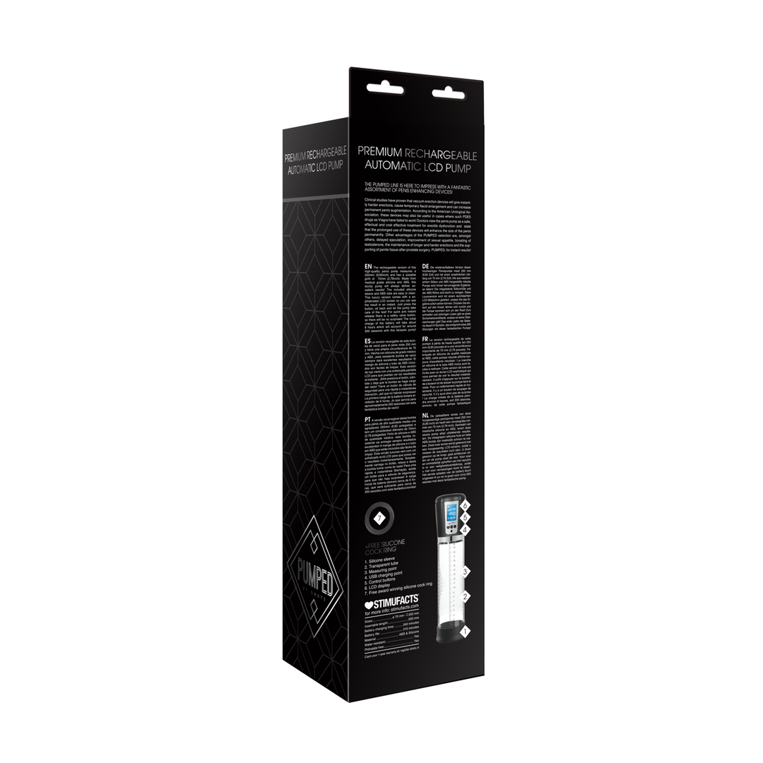 Premium Oplaadbare Automatische LCD Pomp - Afbeelding 3