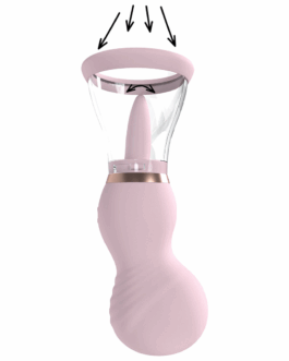 Sensuele – Oplaadbare Vulva en Borst Pomp – Roze