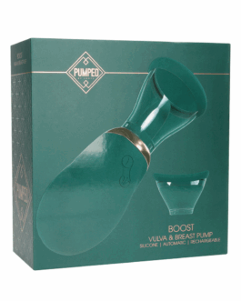 Boost – Oplaadbare Vulva- en Borstpomp – Bosgroen